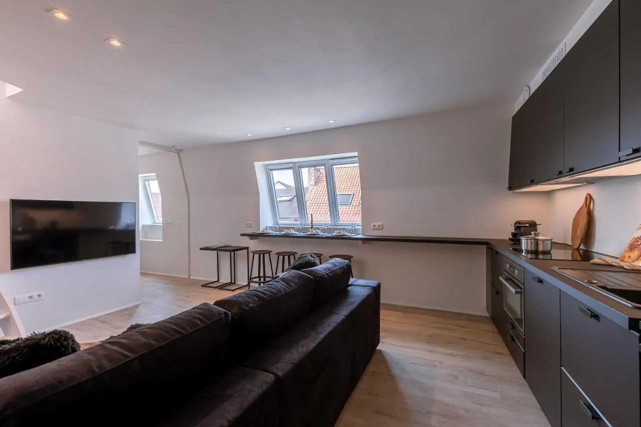 Duplex-Apartment With Terrace On Top Location In Gent Belgien