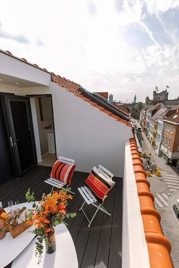 Duplex-Apartment With Terrace On Top Location In Ghent